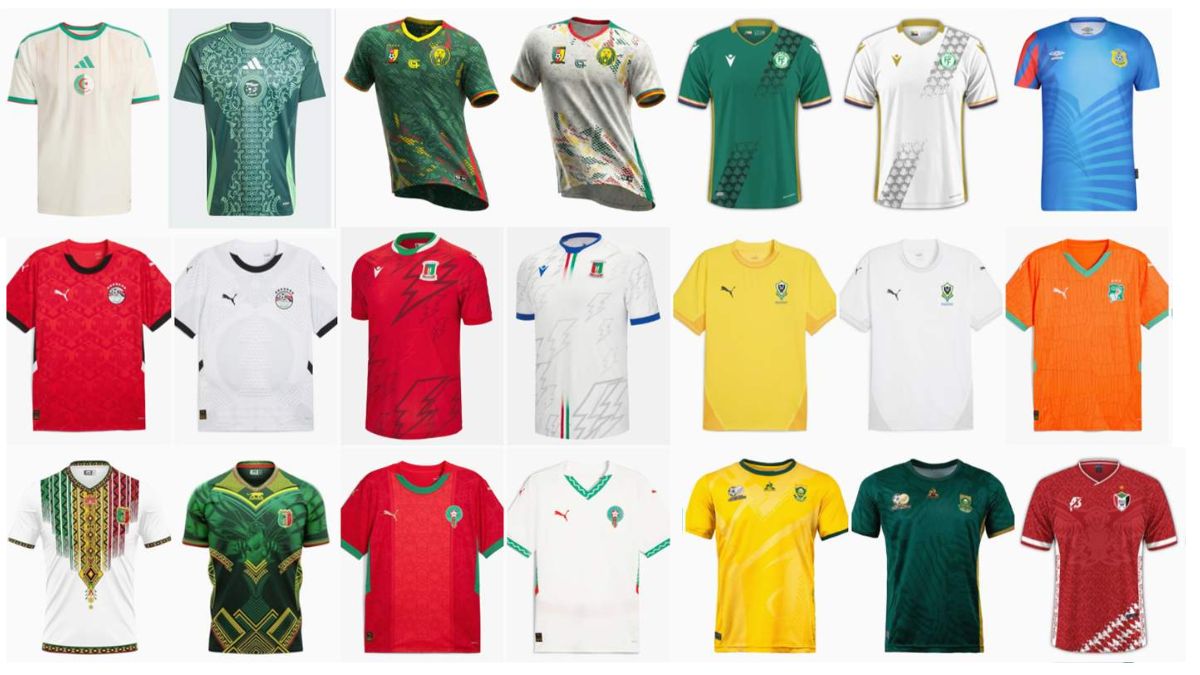 Todas las camisetas de la Copa Africana 2025