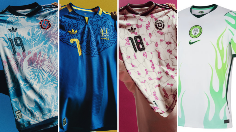 Las 10 hermosas camisetas que se hicieron para el Mundial 2026 pero los seleccionados no clasificaron