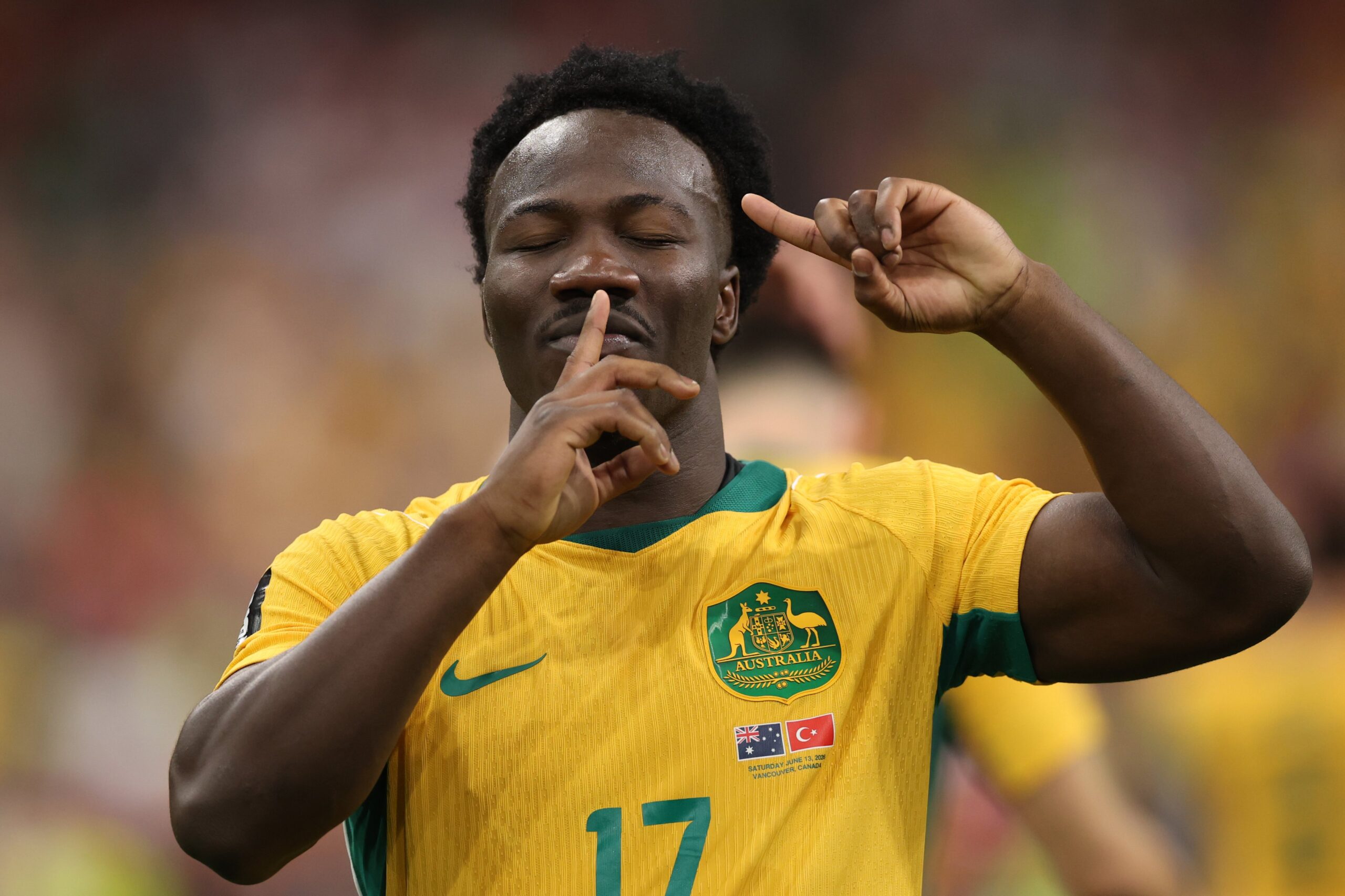 Sus padres escaparon de Burundi por la guerra, nació en un campo de refugiados de Tanzania y hoy brilla con Australia en el Mundial 2026: la historia de Nestory Irankunda