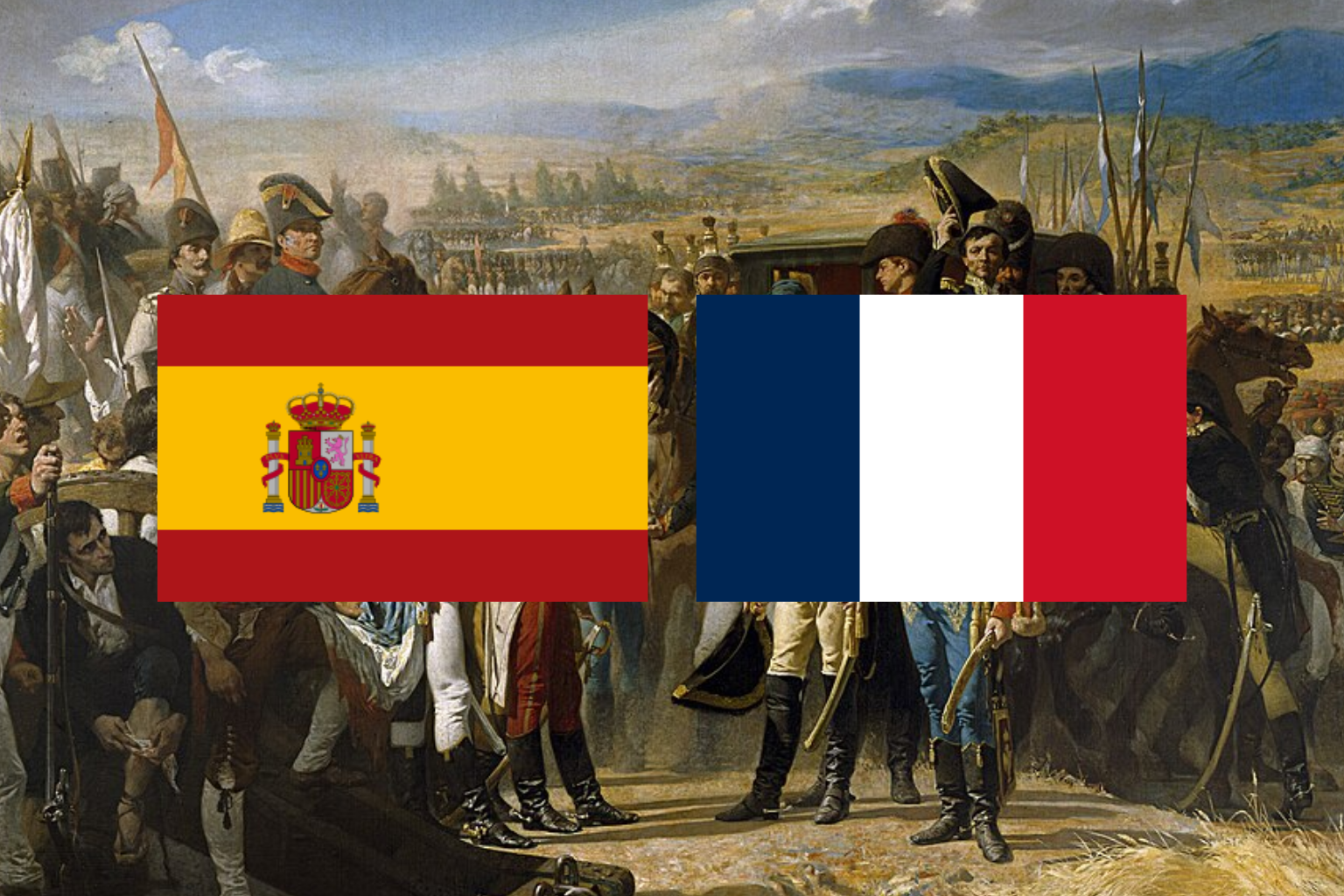 ¿Cuántas veces estuvieron en guerra Francia y España?